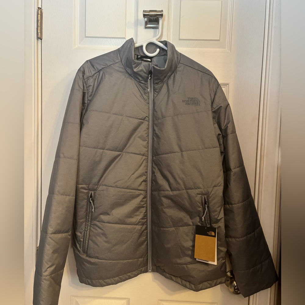 The North Face Gray Insulated Jacket Size XL